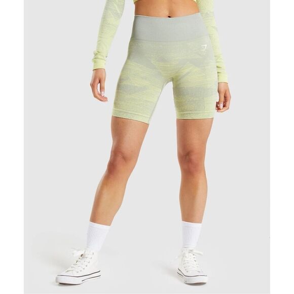GYMSHARK ADAPT OMBRE SEAMLESS SHORTS - Picture 1 of 10